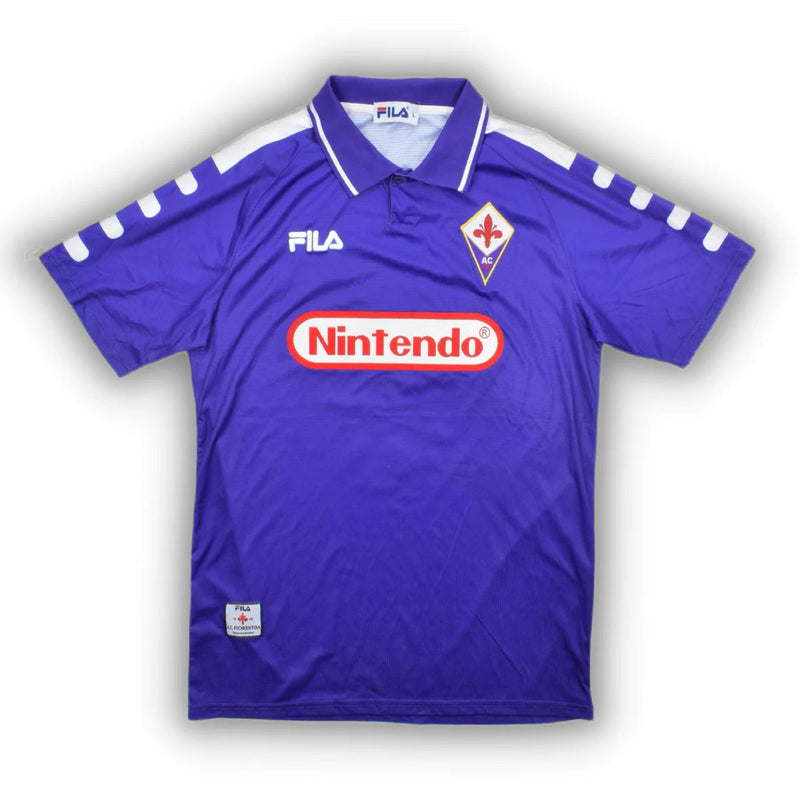 Camiseta Fiorentina Retro 1998 Roxa - Fila
