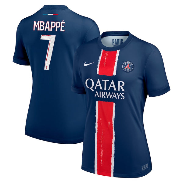 Camiseta Mujer PSG Home 24/25 [Mbappé #7]
