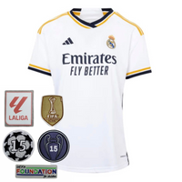 Camiseta Real Madrid Home Patch champions 23/24
