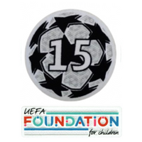 Patch UCL Starball 15 fois vainqueur + UEFA Foundation Playset 2024 UCL Starball 13 fois vainqueur + UEFA Foundation Playset (Real Madrid) - 2024