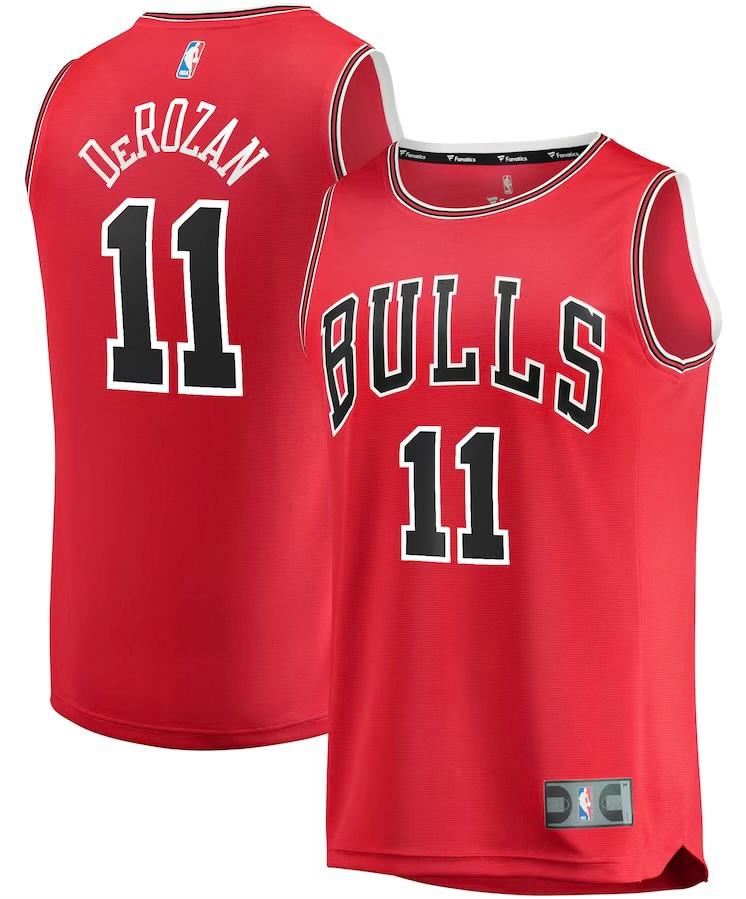 Chicago Bulls DeMar DeRozan Red Jersey - Icon Edition