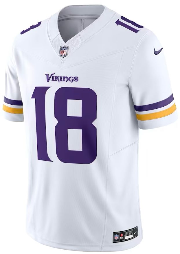 Minnesota Vikings Justin Jefferson - White Jersey