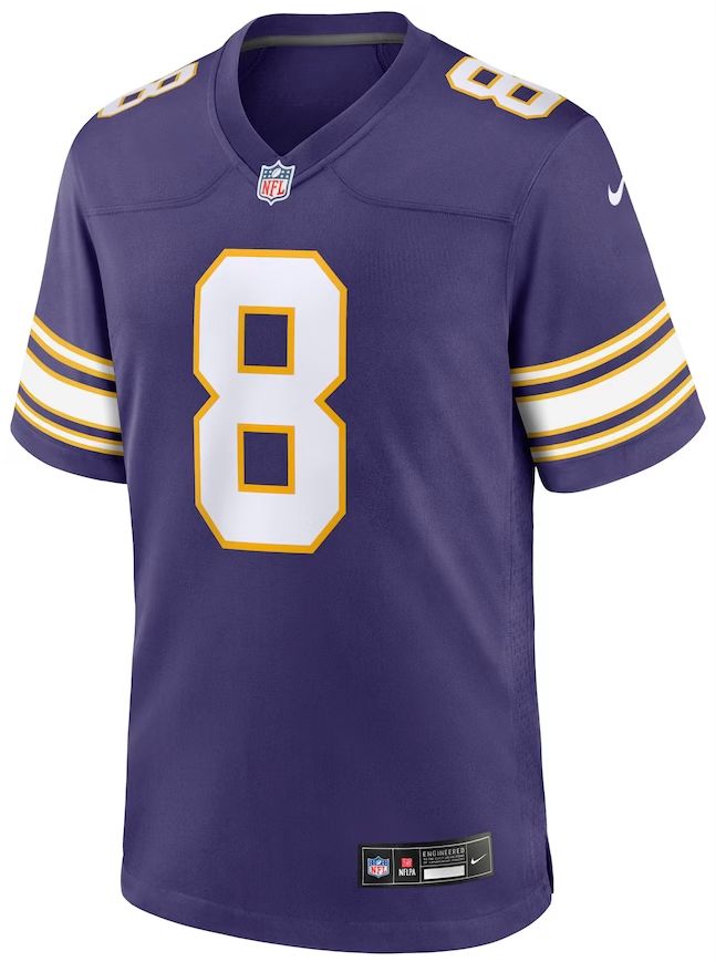 Minnesota Vikings Kirk Cousins - Purple Jersey