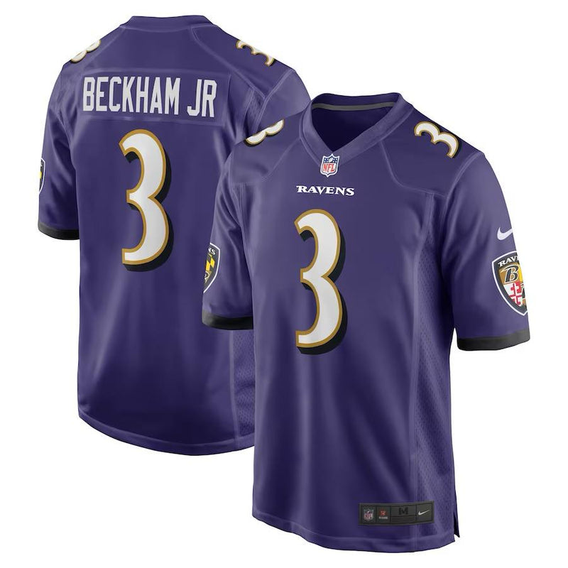 Baltimore Ravens Odell Beckham Jr – Purple Jersey