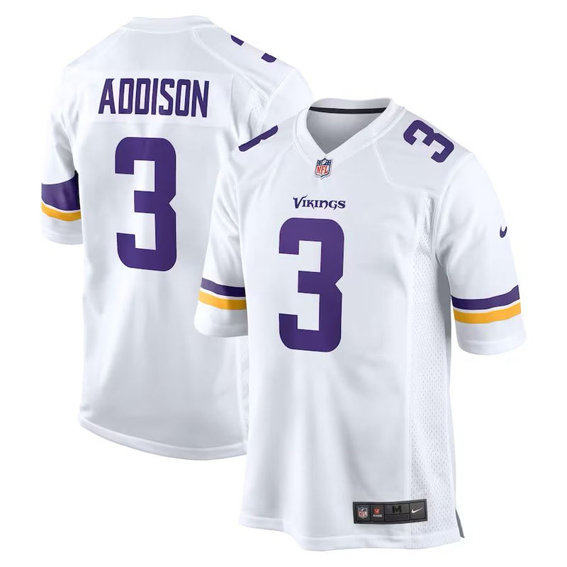 Minnesota Vikings Jordan Addison - White Jersey