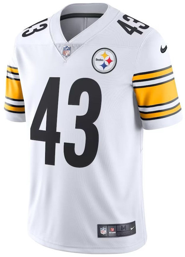 Pittsburgh Steelers Troy Polamalu - Mitchell & Ness White Jersey