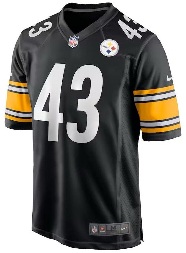 Pittsburgh Steelers Troy Polamalu - Mitchell & Ness Black Jersey