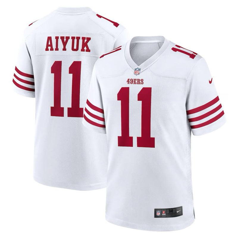 San Francisco 49ers Brandon Aiyuk – White Jersey