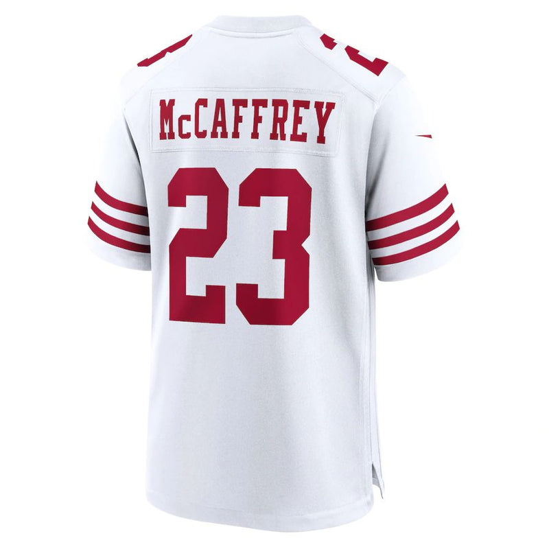 San Francisco 49ers Christian McCaffrey – White Jersey