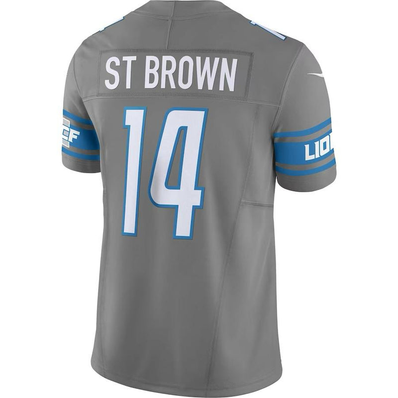 Detroit Lions Amon-Ra St Brown – Silver Jersey