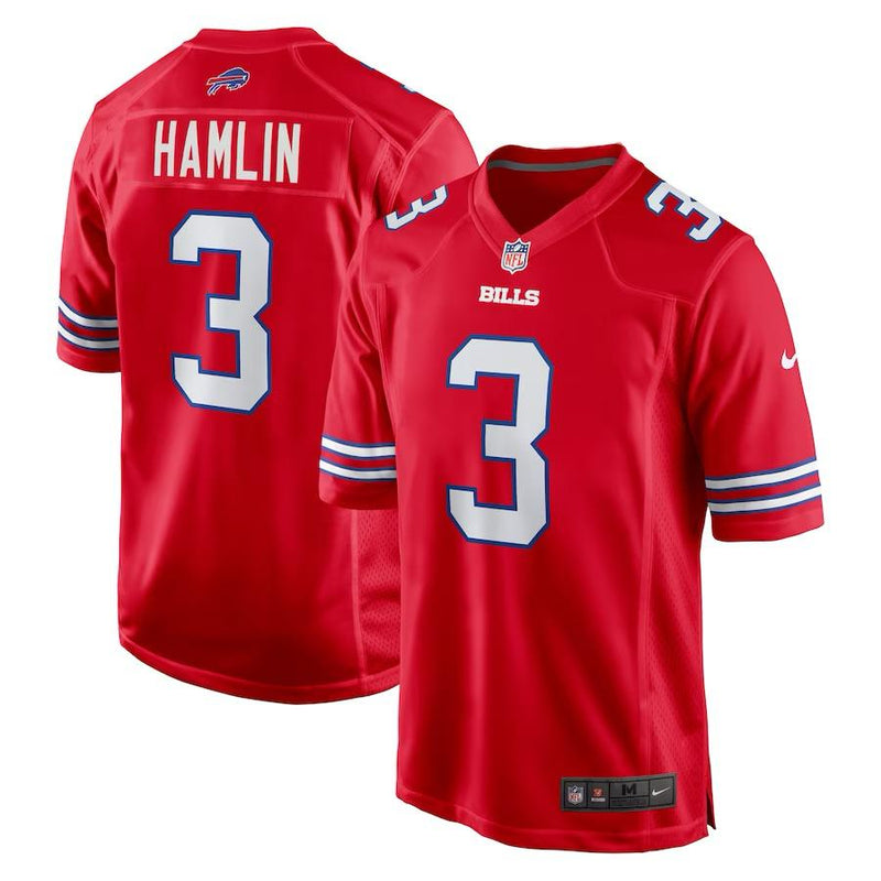 Buffalo Bills Damar Hamlin – Red Jersey