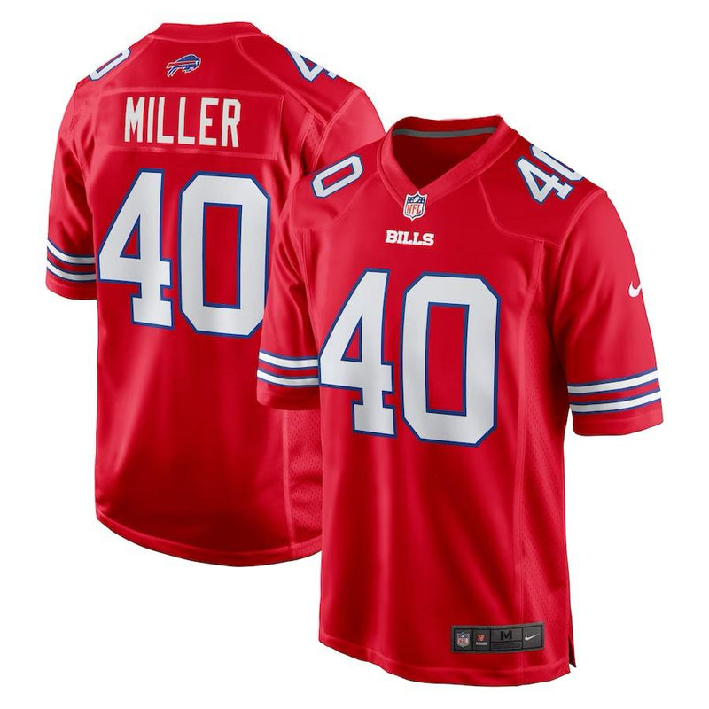 Buffalo Bills Von Miller – Red Jersey