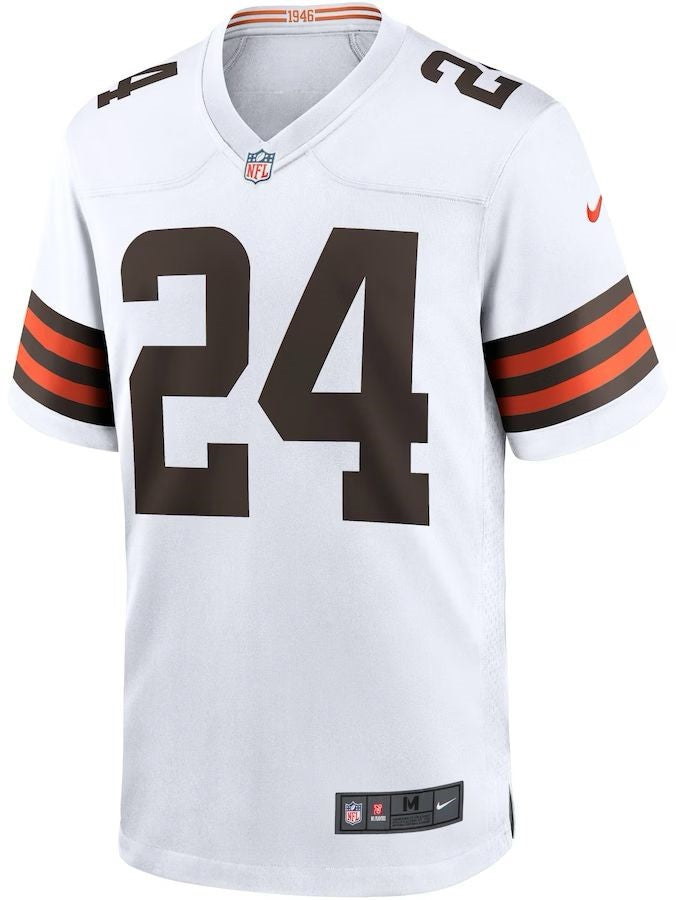 Cleveland Browns Nick Chubb – White Jersey