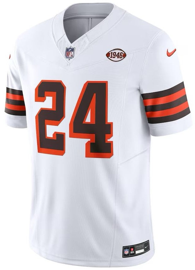 Cleveland Browns Nick Chubb – Alternate White Jersey