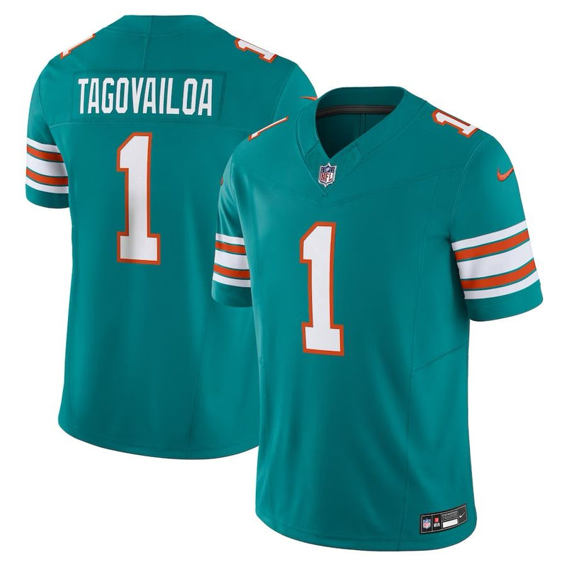 Miami Dolphins Tua Tagovailoa – Alternate Aqua Jersey