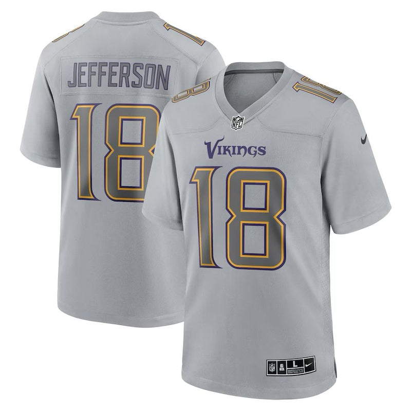 Minnesota Vikings Justin Jefferson – Super Bowl LVII Gray Jersey