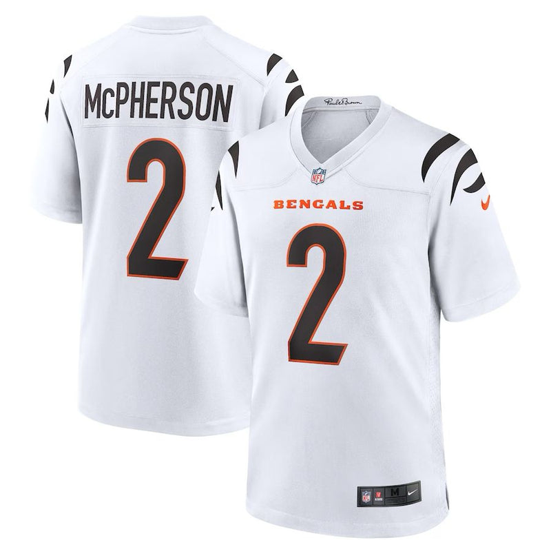 Cincinnati Bengals Evan McPherson – White Jersey