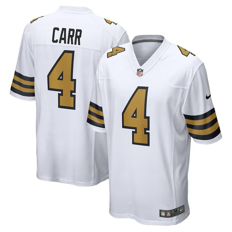 New Orleans Saints Derek Carr – White Jersey