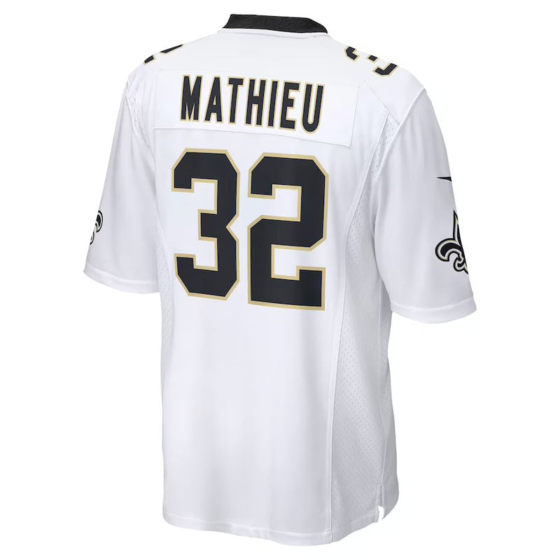 New Orleans Saints Tyrann Mathieu – Alternate White Jersey