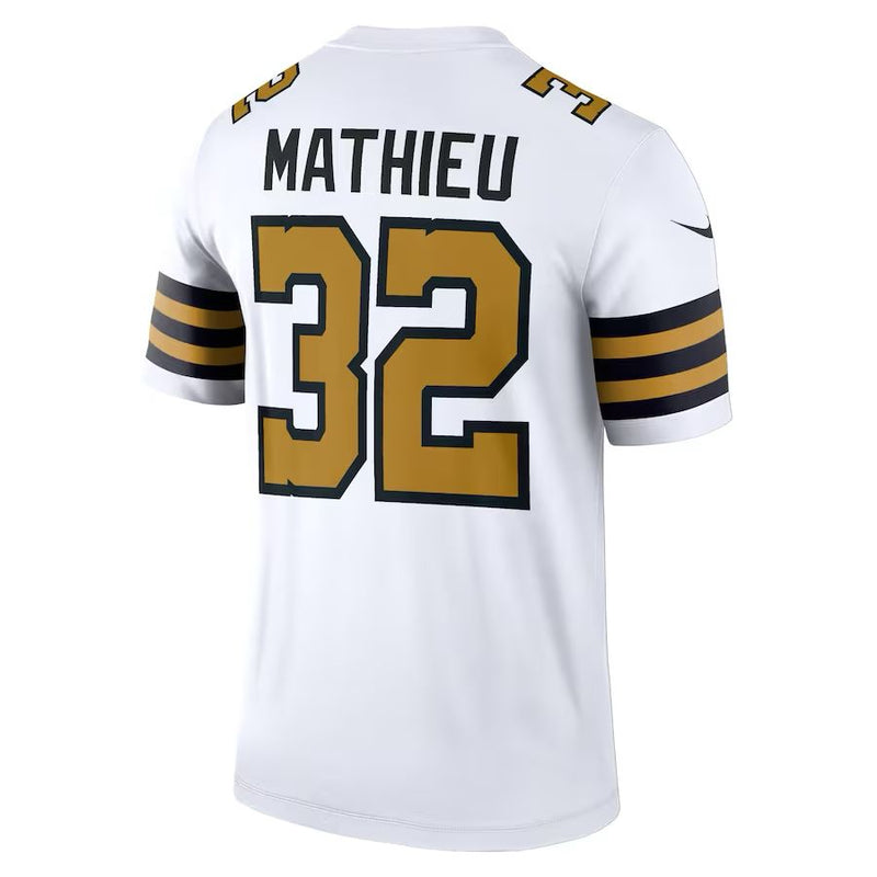 New Orleans Saints Tyrann Mathieu – White Jersey