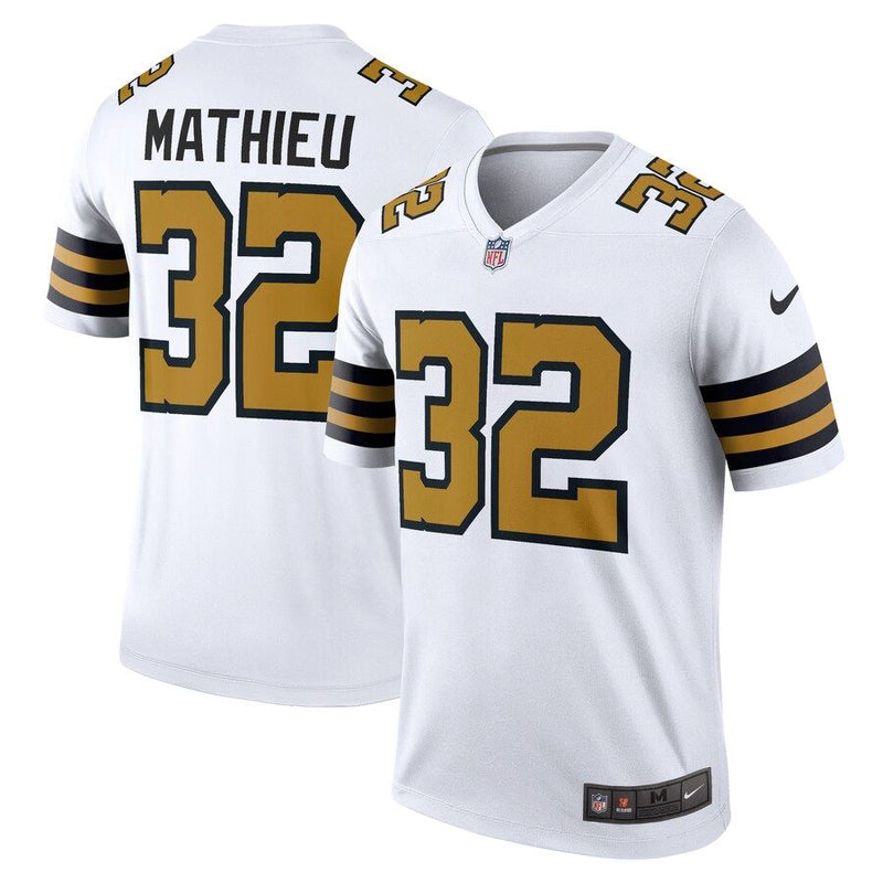 New Orleans Saints Tyrann Mathieu – White Jersey