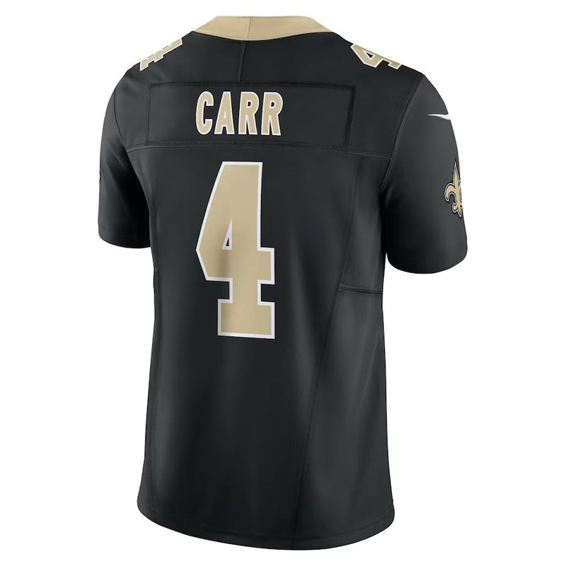 New Orleans Saints Derek Carr – Black Jersey