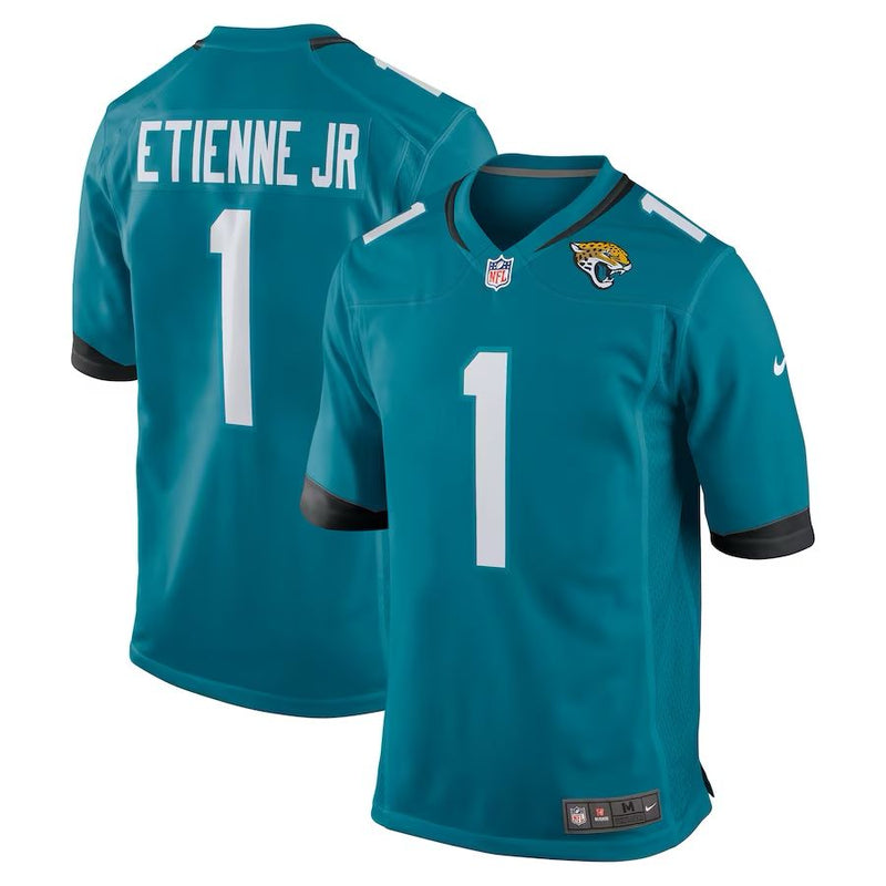 Jacksonville Jaguars Travis Etienne – Teal Jersey