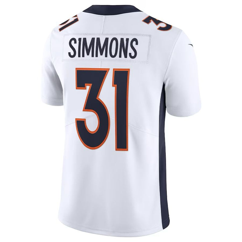 Denver Broncos Justin Simmons – White Jersey