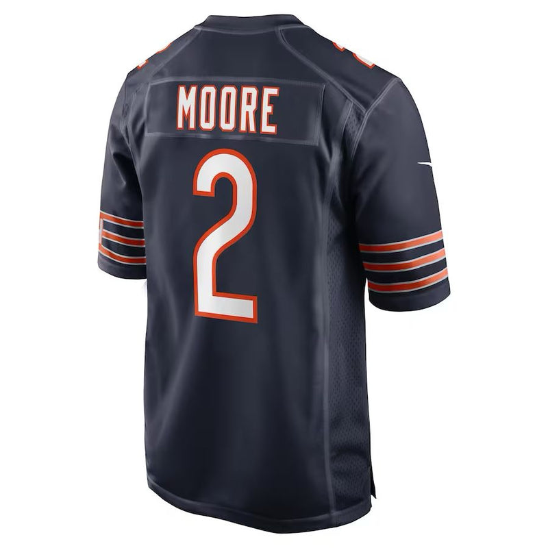 Chicago Bears DJ Moore – Navy Jersey