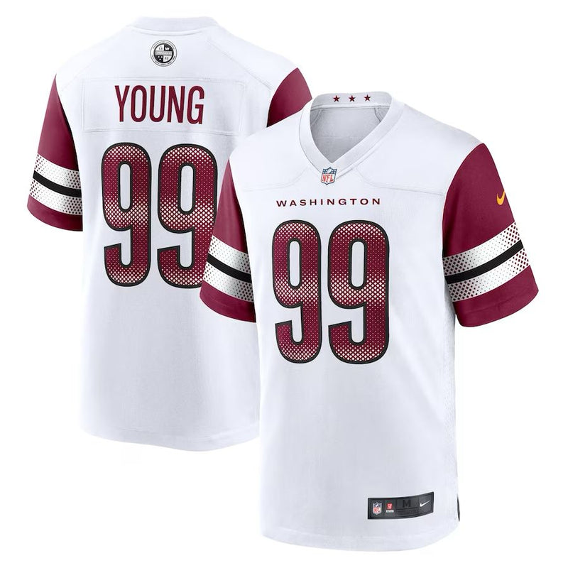 Washington Commanders Chase Young – White Jersey