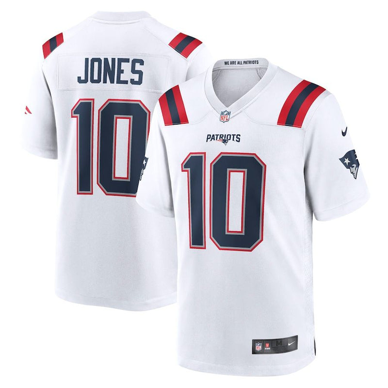 New England Patriots Mac Jones – White Jersey