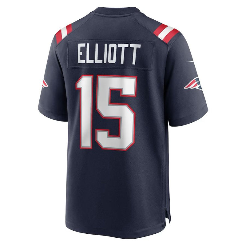 New England Patriots Ezekiel Elliott – Navy Jersey