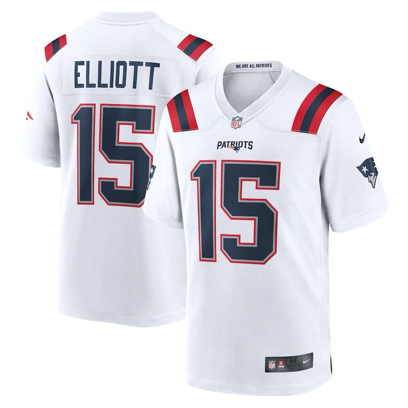 New England Patriots Ezekiel Elliott – White Jersey