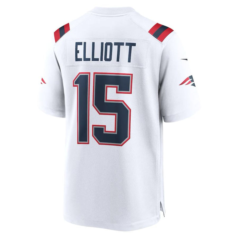 New England Patriots Ezekiel Elliott – White Jersey