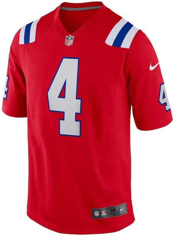 New England Patriots Bailey Zappe – Red Jersey