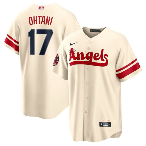 Los Angeles Angels Shohei Ohtani – Cream Jersey