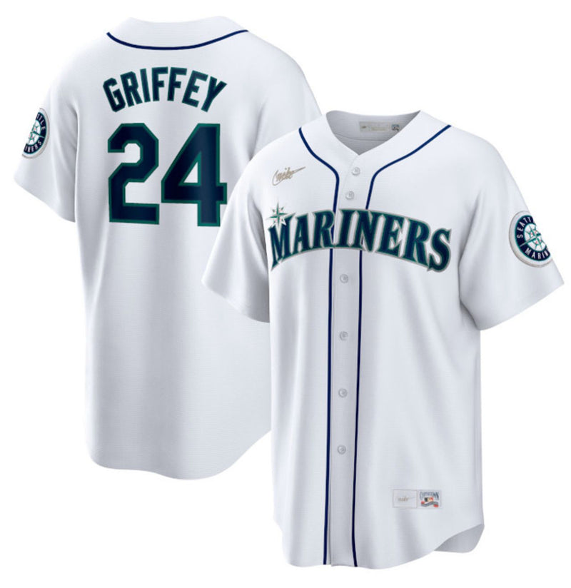 Seattle Mariners Ken Griffey Jr – White Jersey