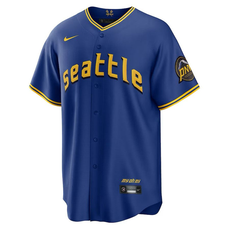 Seattle Mariners – Blank Royal Jersey