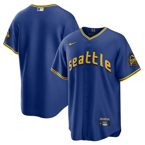 Seattle Mariners – Blank Royal Jersey