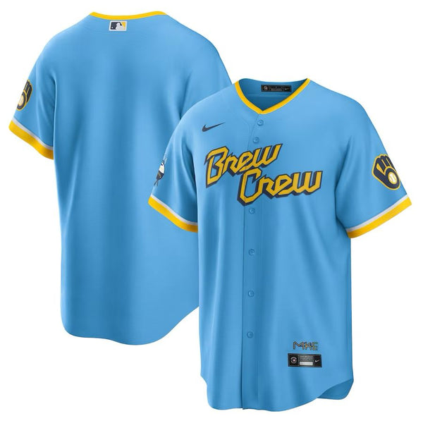 Milwaukee Brewers – Blank Blue Jersey