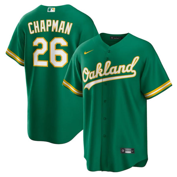 Oakland Athletics Matt Chapman – Green Jersey