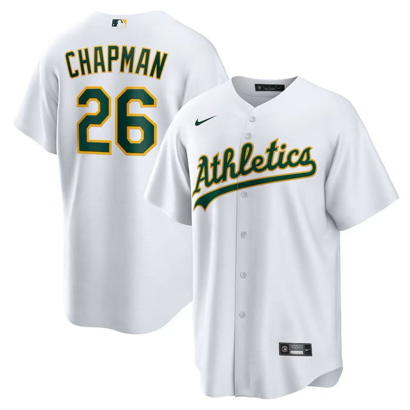 Oakland Athletics Matt Chapman – White Jersey