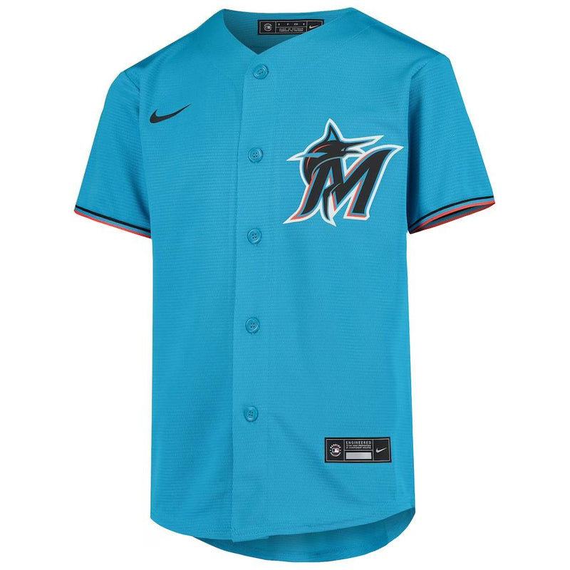 Miami Marlins – Blank Blue Jersey