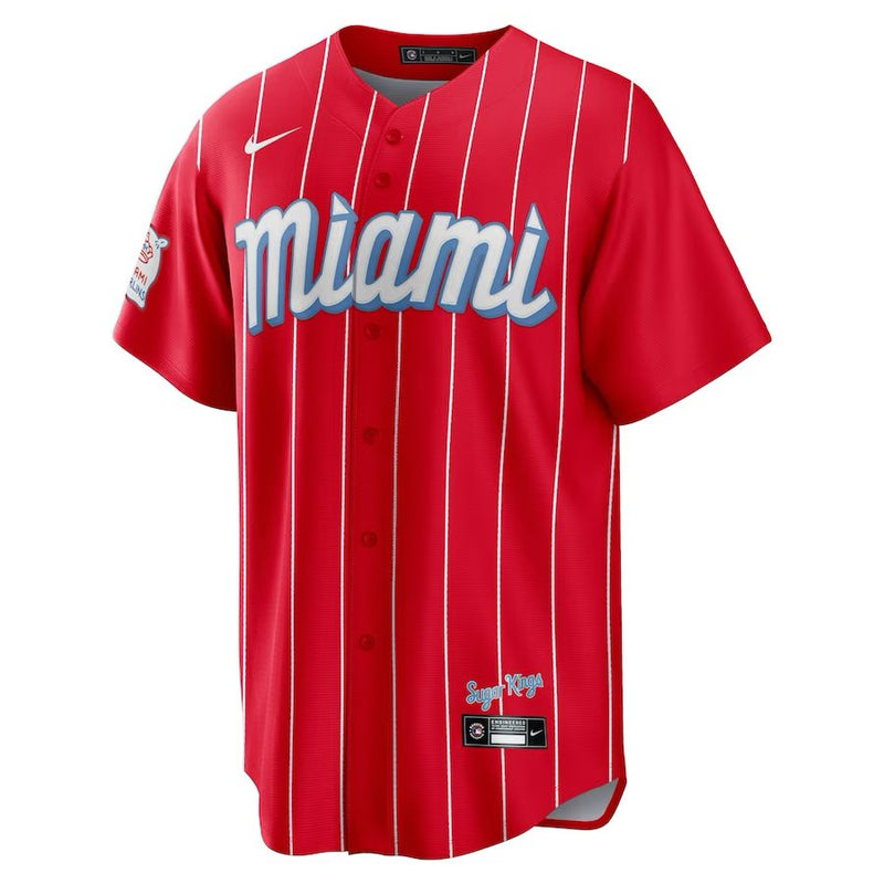 Miami Marlins Jazz Chisholm – Red Jersey