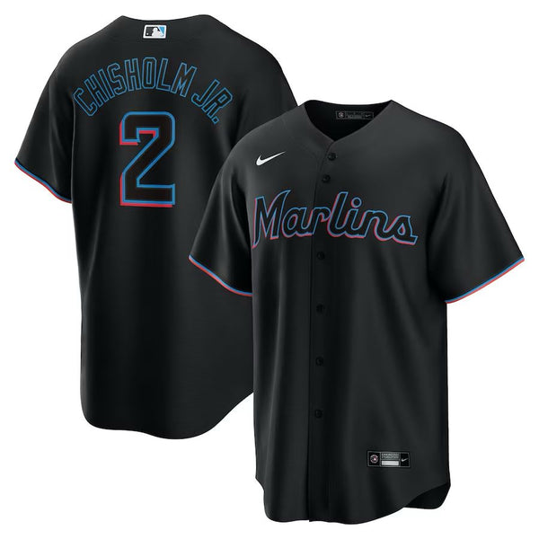 Miami Marlins Jazz Chisholm – Black Jersey