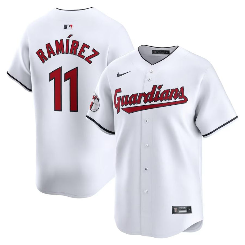 Cleveland Guardians Jose Ramirez – White Jersey