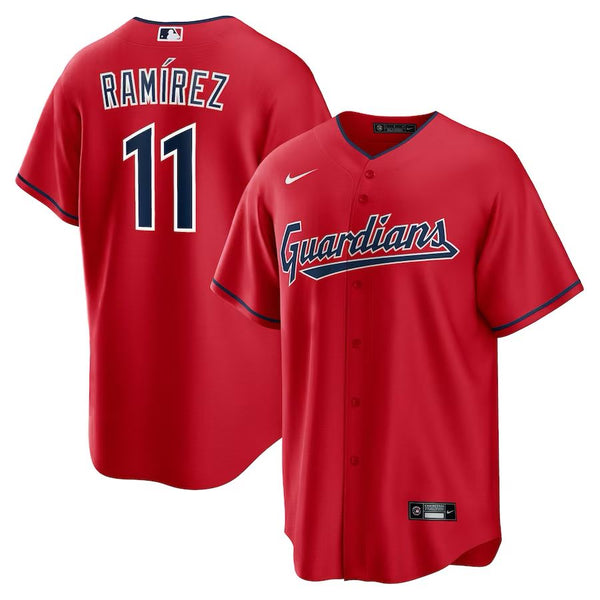 Cleveland Guardians Jose Ramirez – Red Jersey