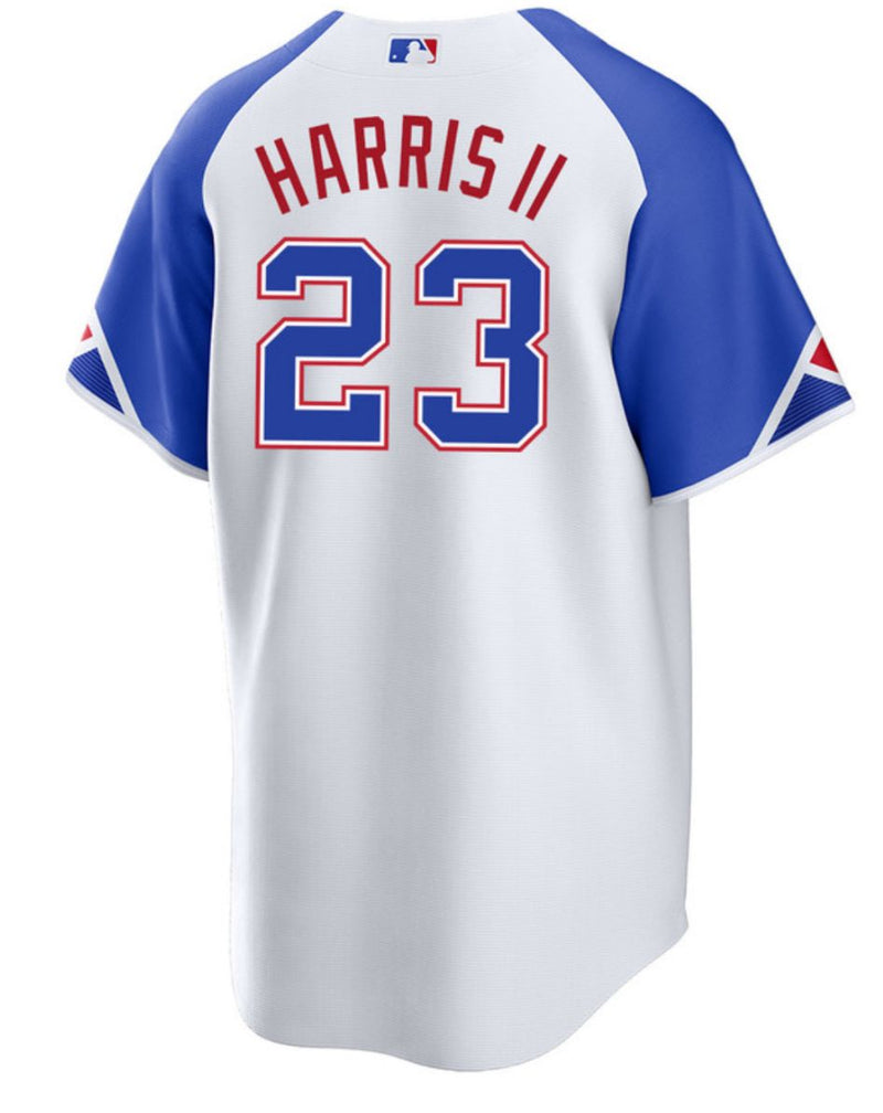 Atlanta Braves Michael Harris II – White/Blue Jersey