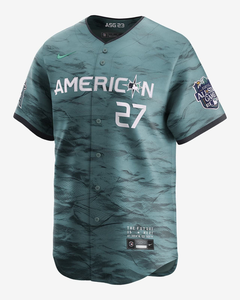 American League All-Star Game Mike Trout – Green Jersey