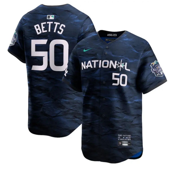 National League All-Star Game Ronald Mookie Betts – Navy Jersey